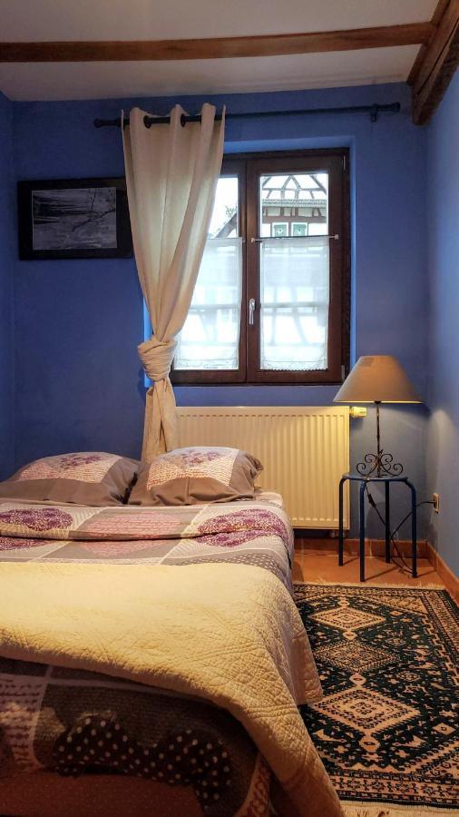 Gite A La Petite Fontaine-Plain Pied-Maison Alsacienne Renovee Avec Passion-4 Pers-4Nuitees Minimum Langensoultzbach Exteriör bild