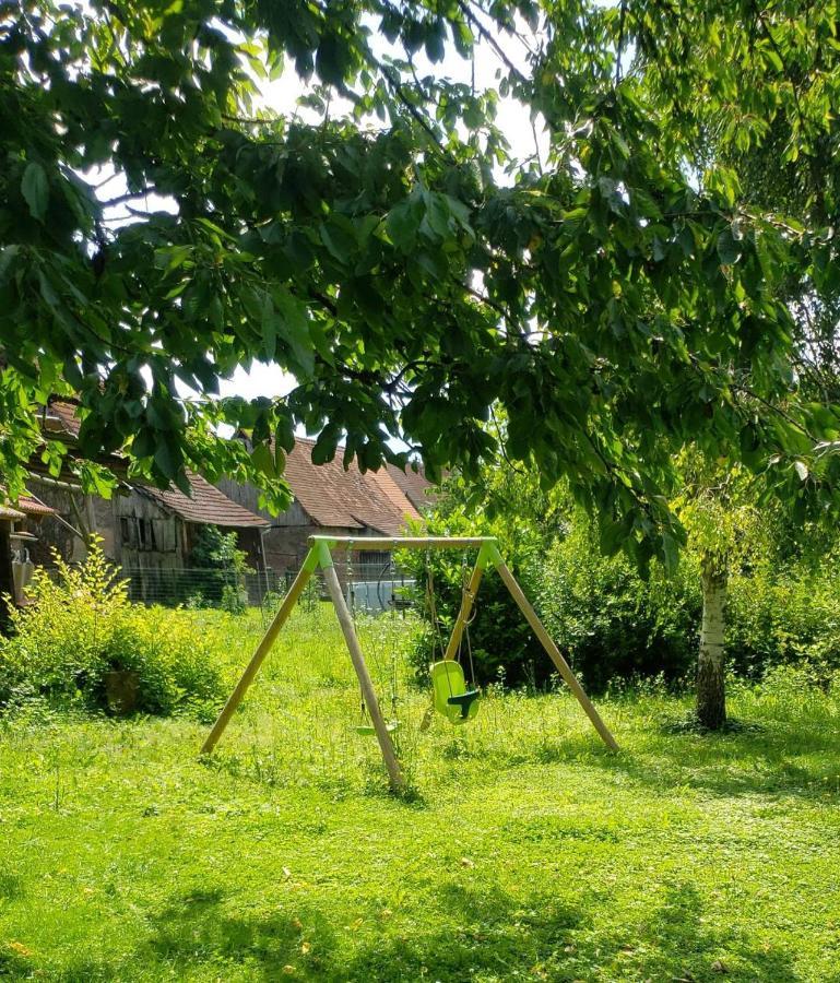 Gite A La Petite Fontaine-Plain Pied-Maison Alsacienne Renovee Avec Passion-4 Pers-4Nuitees Minimum Langensoultzbach Exteriör bild