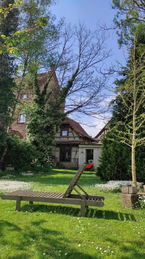 Gite A La Petite Fontaine-Plain Pied-Maison Alsacienne Renovee Avec Passion-4 Pers-4Nuitees Minimum Langensoultzbach Exteriör bild