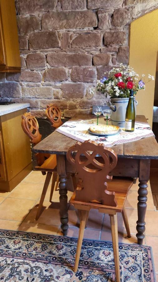 Gite A La Petite Fontaine-Plain Pied-Maison Alsacienne Renovee Avec Passion-4 Pers-4Nuitees Minimum Langensoultzbach Exteriör bild